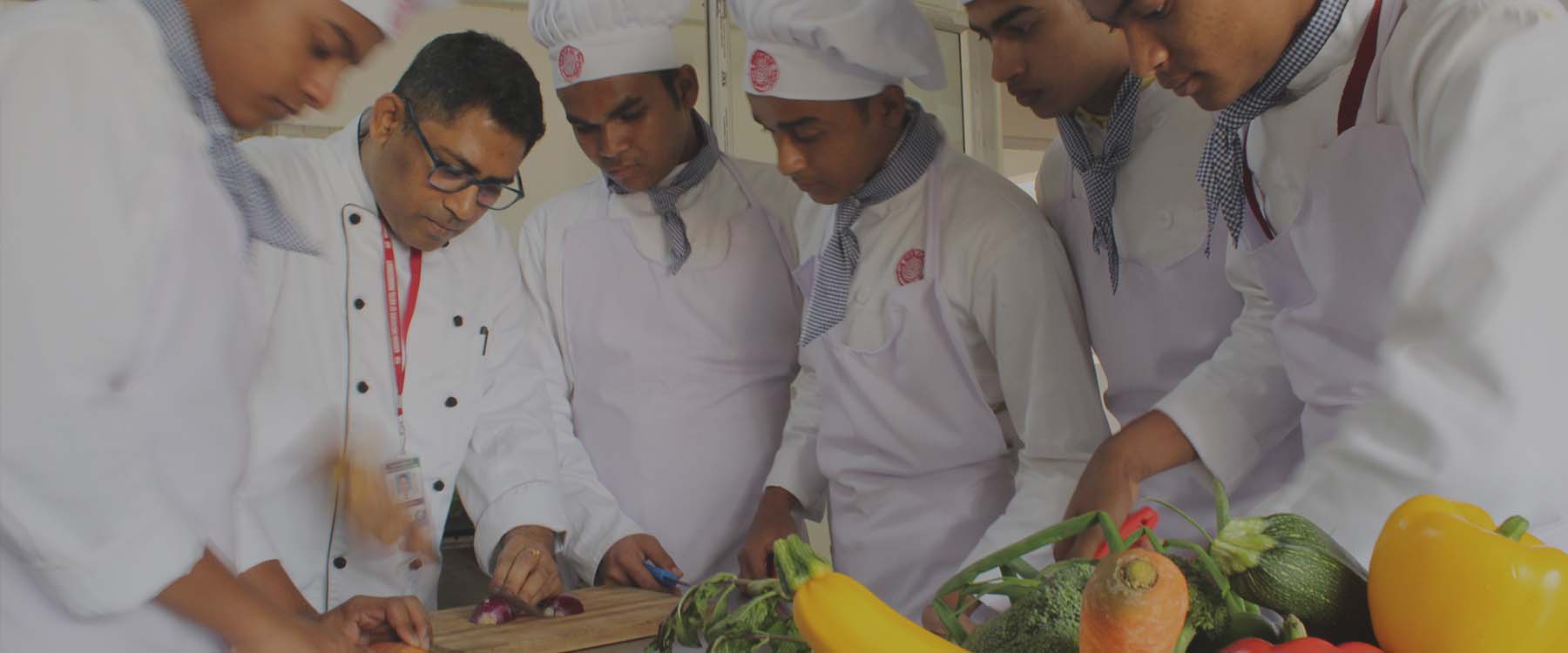 Gurukul Students in Practical Class